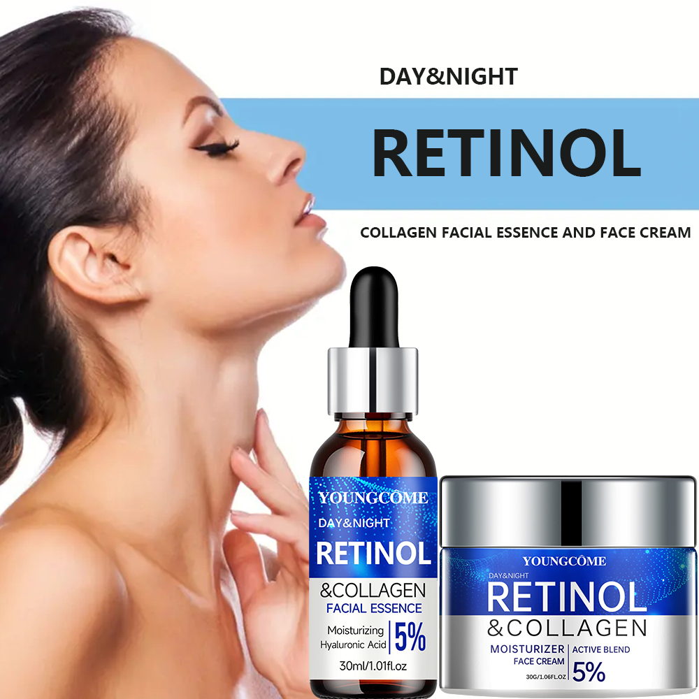 Skincare Retinol - Retinol Cream Serum Combo Set Locks