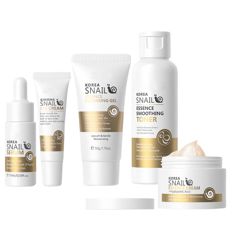 5pcs Snail Collagen Skin Care  - Snail Cream Gel บทวิจารณ์และราคา