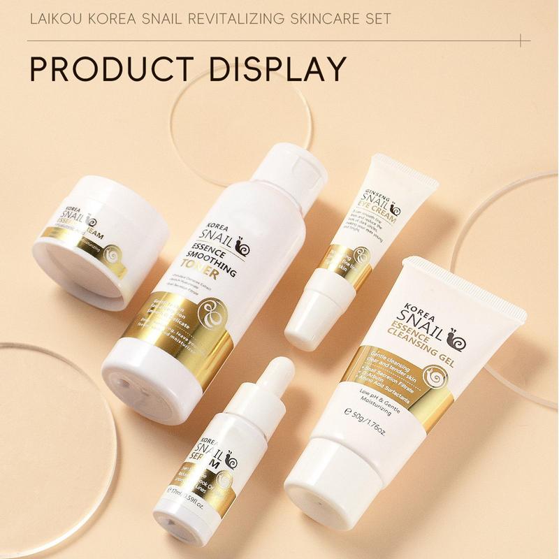 5pcs Snail Collagen Skin Care  - Snail Cream Gel บทวิจารณ์และราคา