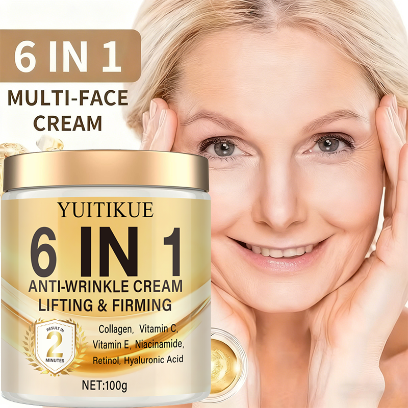 6-in-1 Anti-Wrinkle Cream: Dee - Retinol Vitamin A Cream บทวิจารณ์และราคา