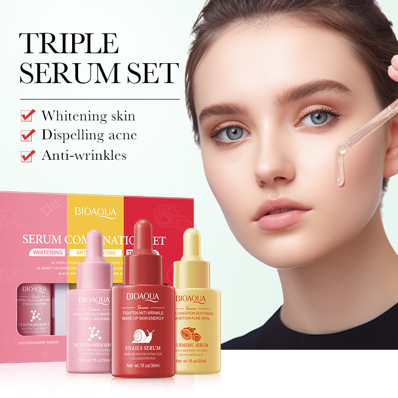 3pcs/set BIOAQUA Vitamin C Ret - Skincare Retinol บทวิจารณ์และราคา