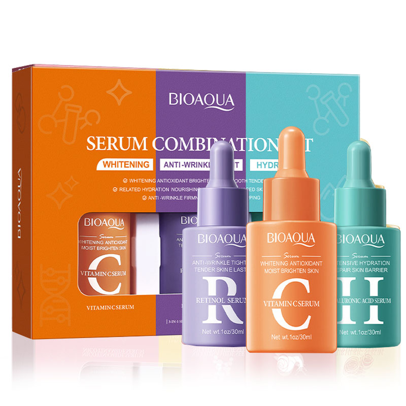 3pcs/set BIOAQUA Vitamin C Ret - Skincare Retinol บทวิจารณ์และราคา