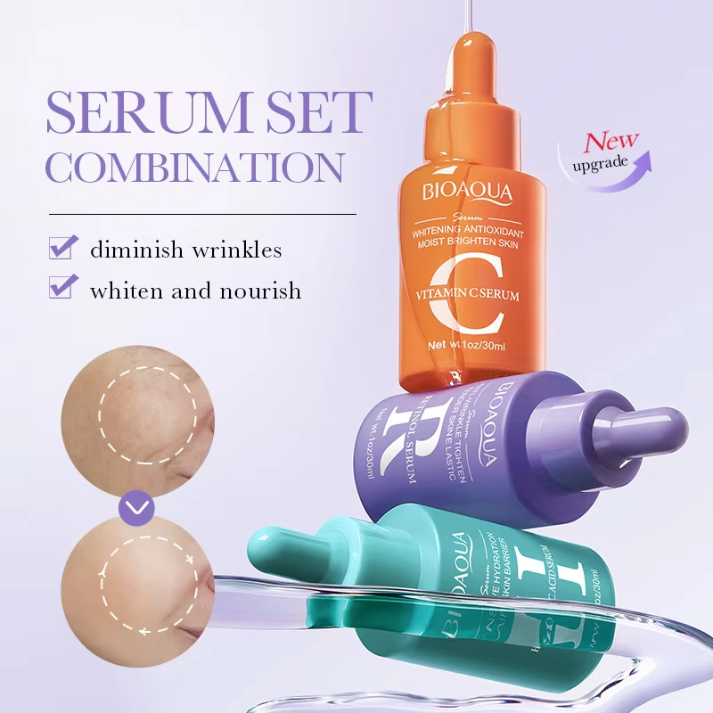 3pcs/set BIOAQUA Vitamin C Ret - Skincare Retinol บทวิจารณ์และราคา