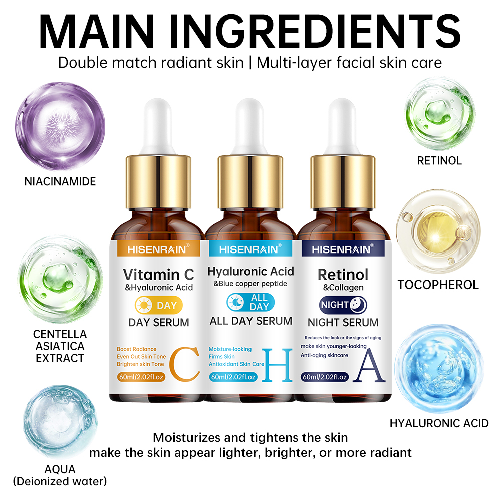 HISENRAIN Vitamin C + Retinol  - Retinol Vitamin A Cream บทวิจารณ์และราคา