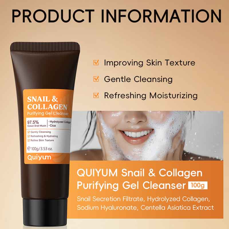 Snail Collagen Face Wash Gentl - Snail Cream Gel บทวิจารณ์และราคา