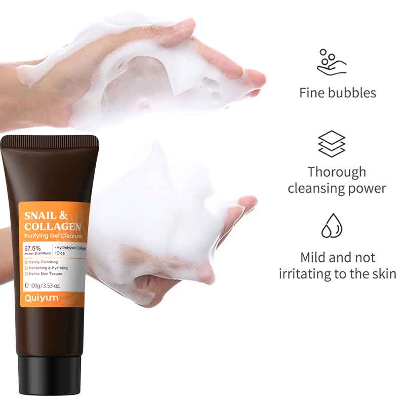 Snail Collagen Face Wash Gentl - Snail Cream Gel บทวิจารณ์และราคา