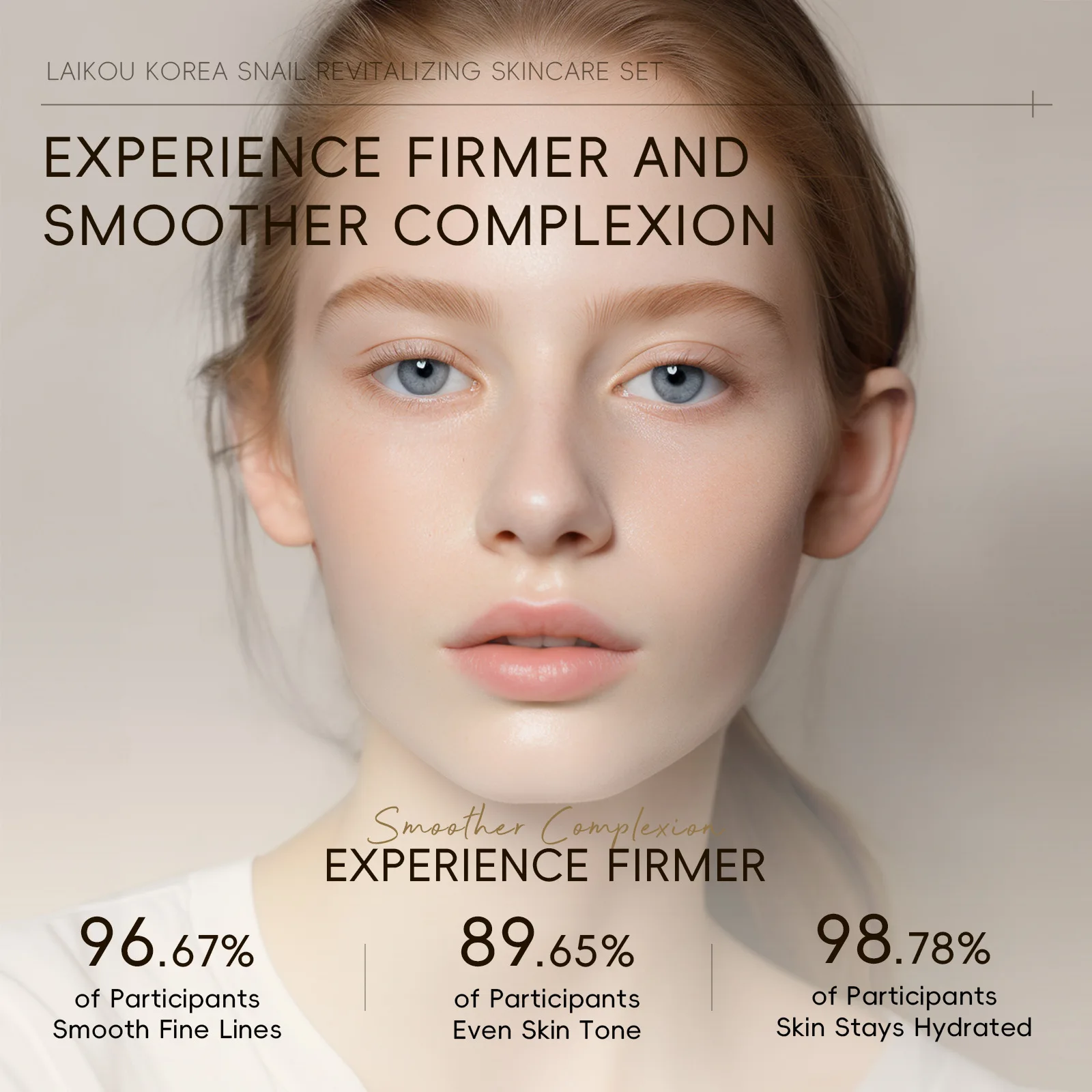LAIKOU Snail Skin Care Five-pi - Snail Cream Gel บทวิจารณ์และราคา