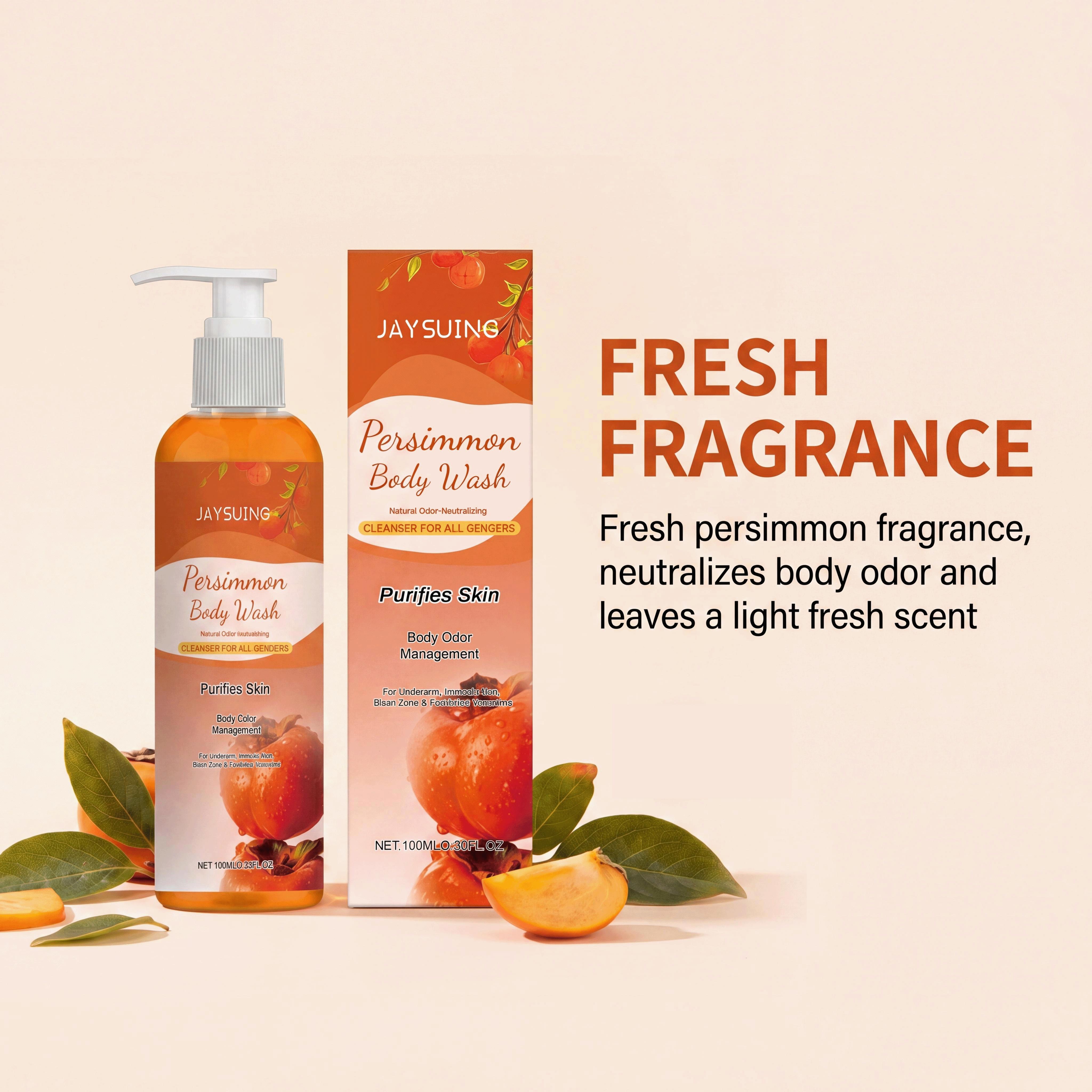 Persimmon Shower Gel Gentle Cl - Aha Bha Exfoliant บทวิจารณ์และราคา