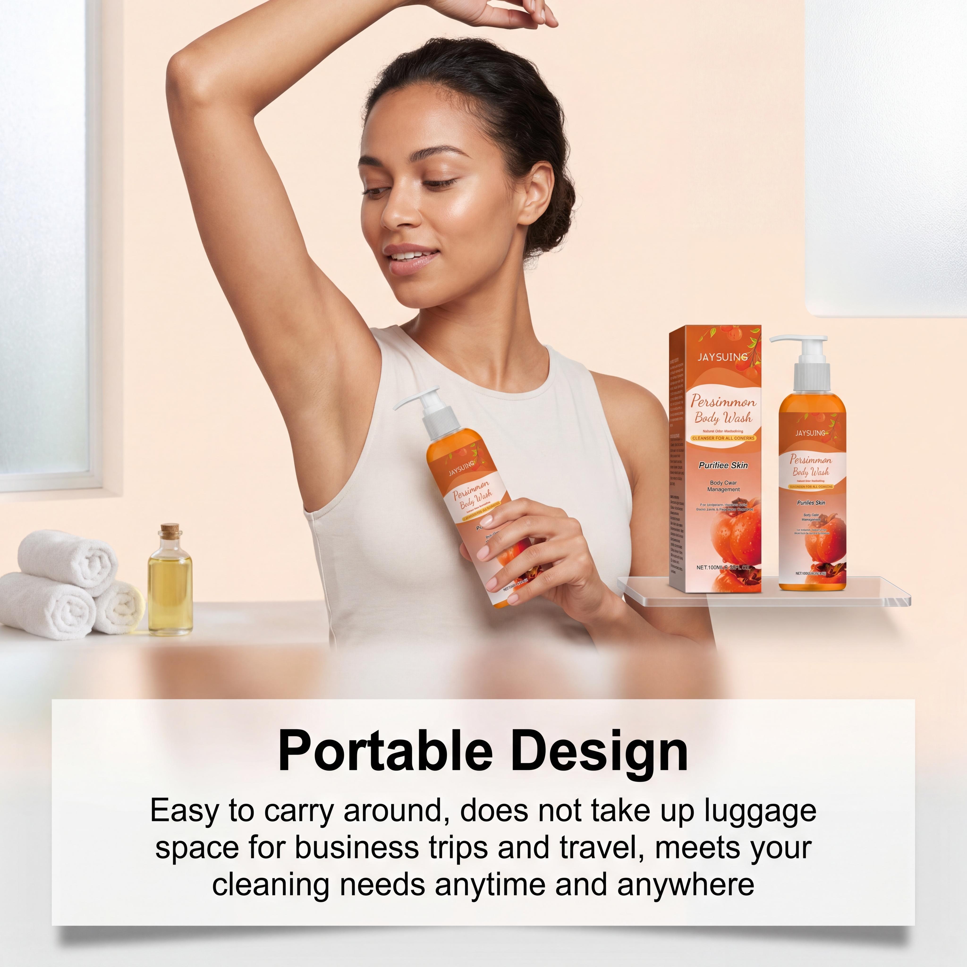 Persimmon Shower Gel Gentle Cl - Aha Bha Exfoliant บทวิจารณ์และราคา