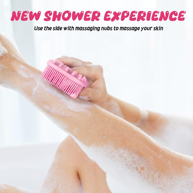 Dual-use Silicone Body Scrubbe - Aha Bha Exfoliant บทวิจารณ์และราคา