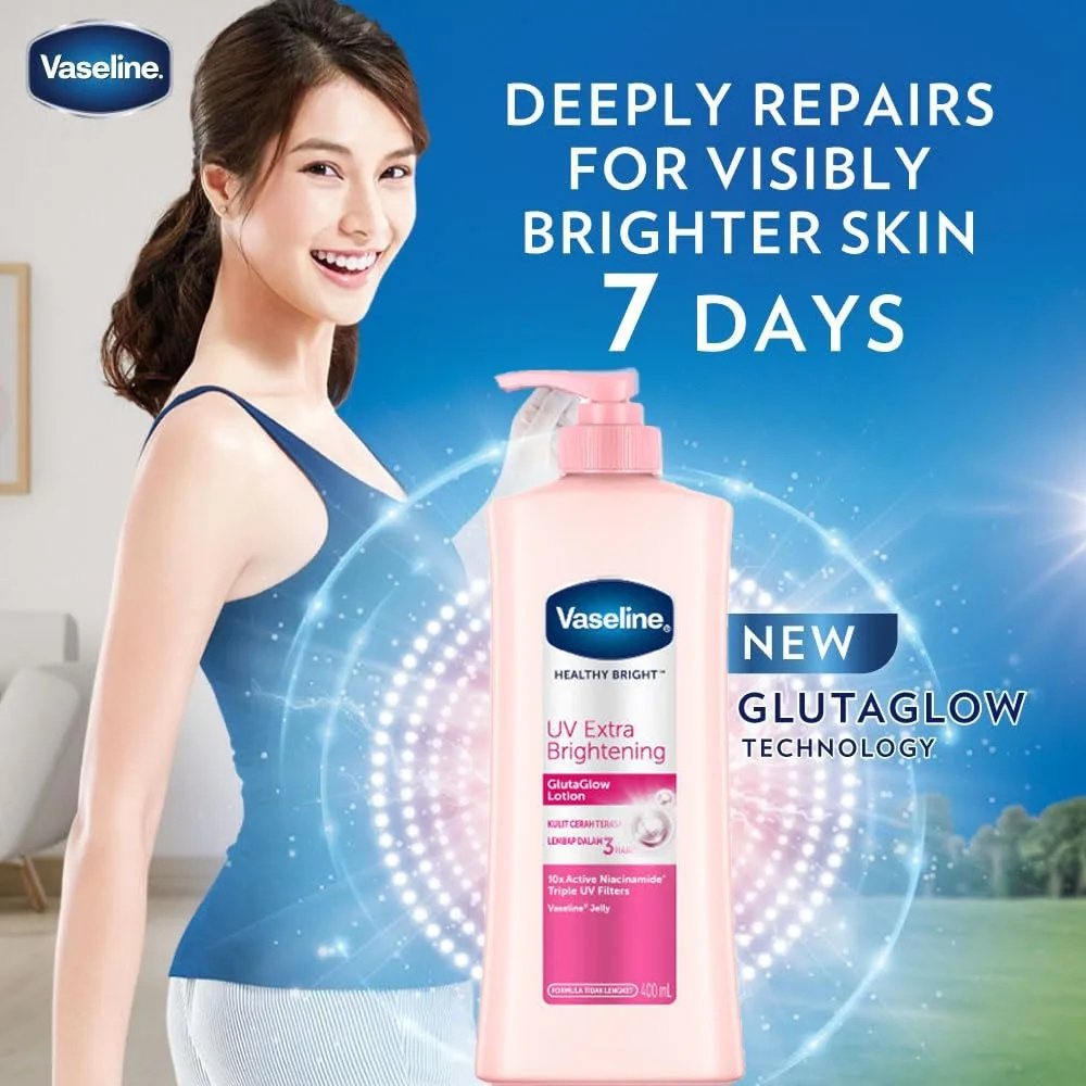 Vaseline Niacinamide Body Loti - Aha Bha Exfoliant บทวิจารณ์และราคา
