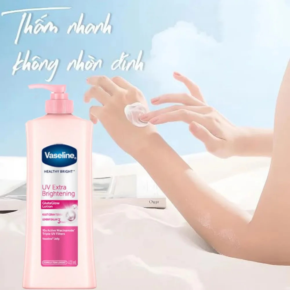 Vaseline Niacinamide Body Loti - Aha Bha Exfoliant บทวิจารณ์และราคา