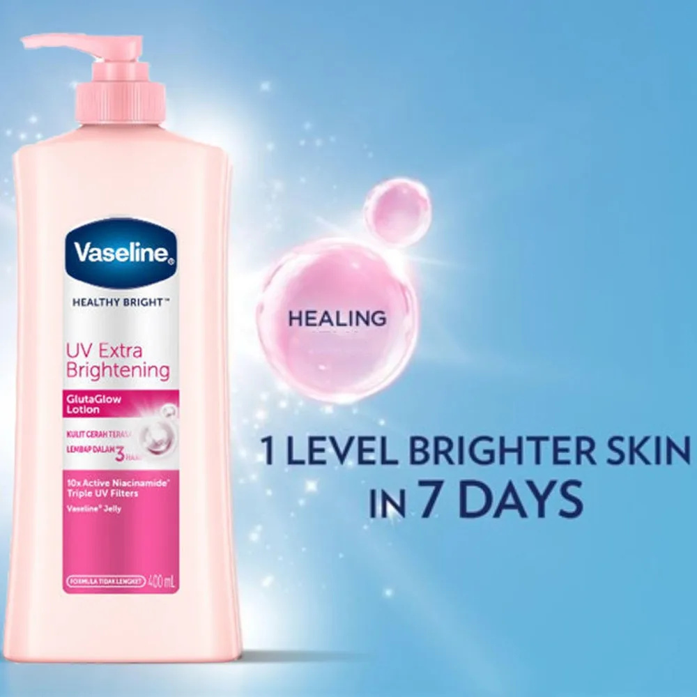 Vaseline Niacinamide Body Loti - Aha Bha Exfoliant บทวิจารณ์และราคา