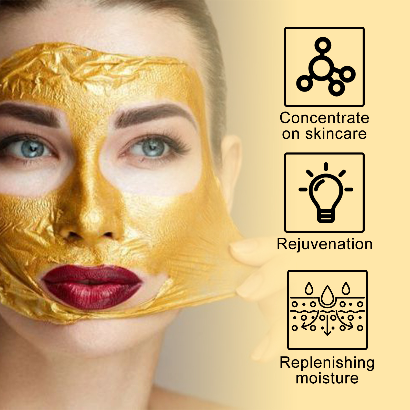 Retinol Gold Peel Off Mask Pur - Skincare Retinol บทวิจารณ์และราคา