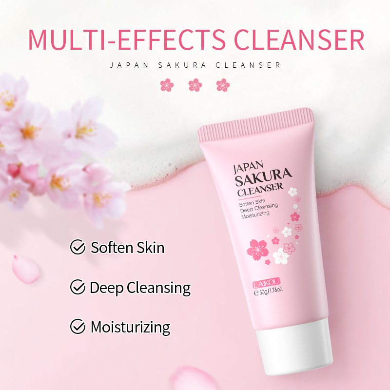 Japan Sakura Facial Cleaner Ko - Aha Bha Exfoliant บทวิจารณ์และราคา
