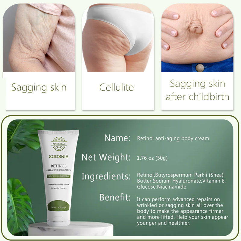 Retinol Anti Cellulite Body Cr - Retinol Vitamin A Cream บทวิจารณ์และราคา