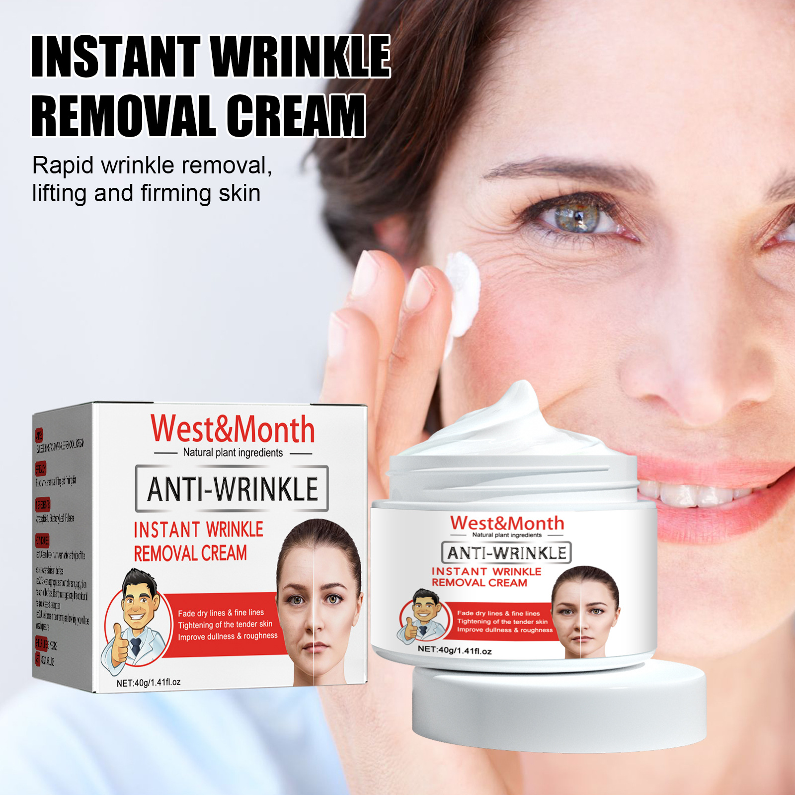 Face Cream Collagen Hyaluronic - Retinol Vitamin A Cream บทวิจารณ์และราคา