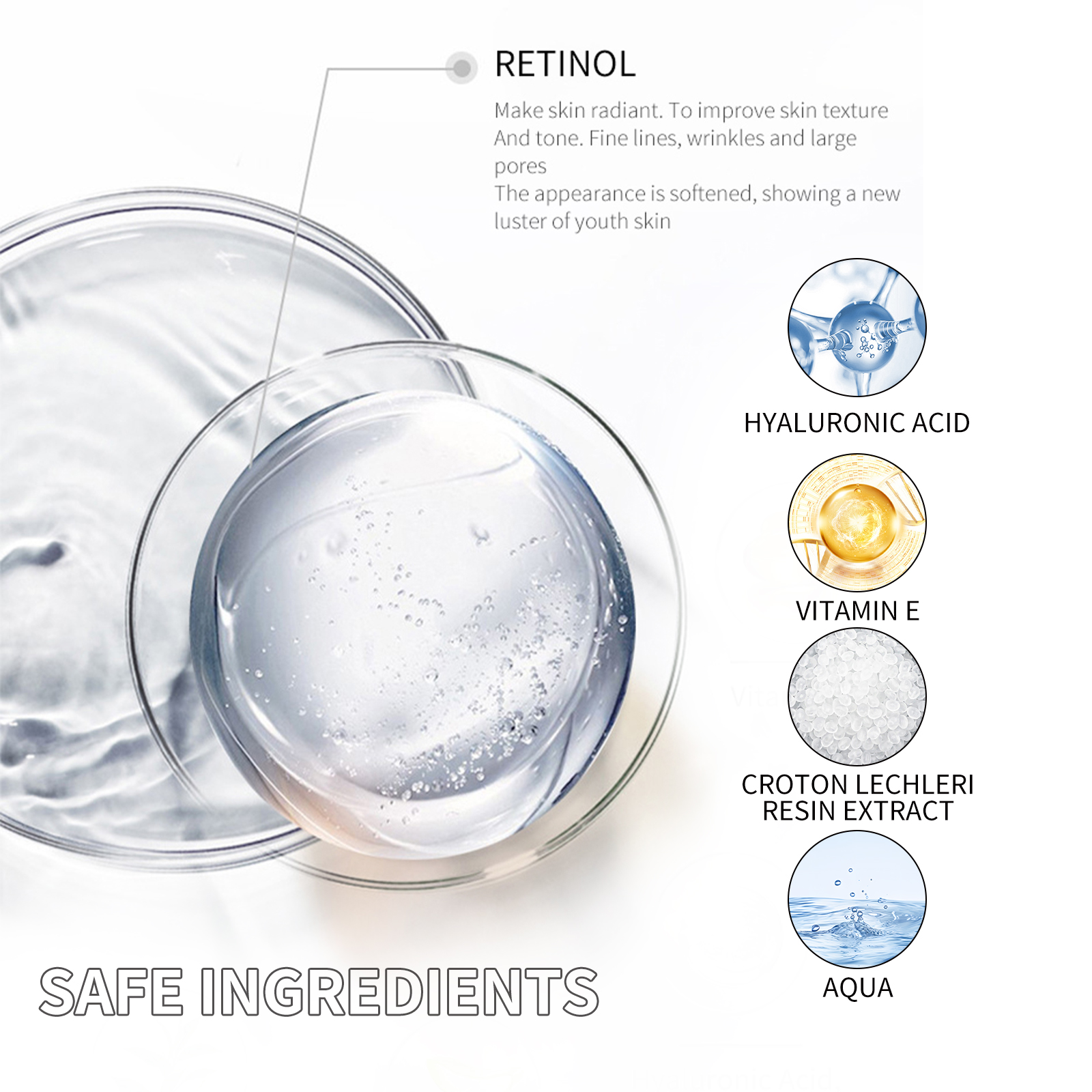 Retinol Night Cream 50g Anti A - Skincare Retinol บทวิจารณ์และราคา