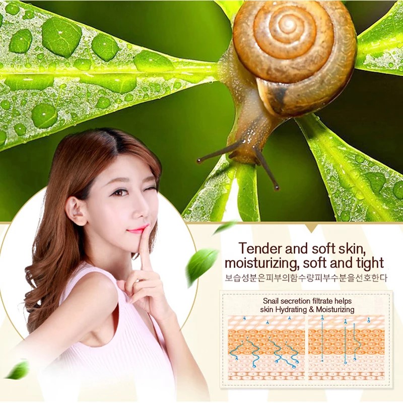 Anti-aging whitening snail cre - Snail Cream Gel บทวิจารณ์และราคา
