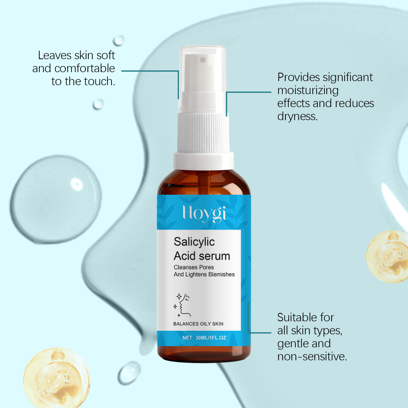HOYGI Salicylic Acid Anti Acne - Skincare Salicylic Acid บทวิจารณ์และราคา