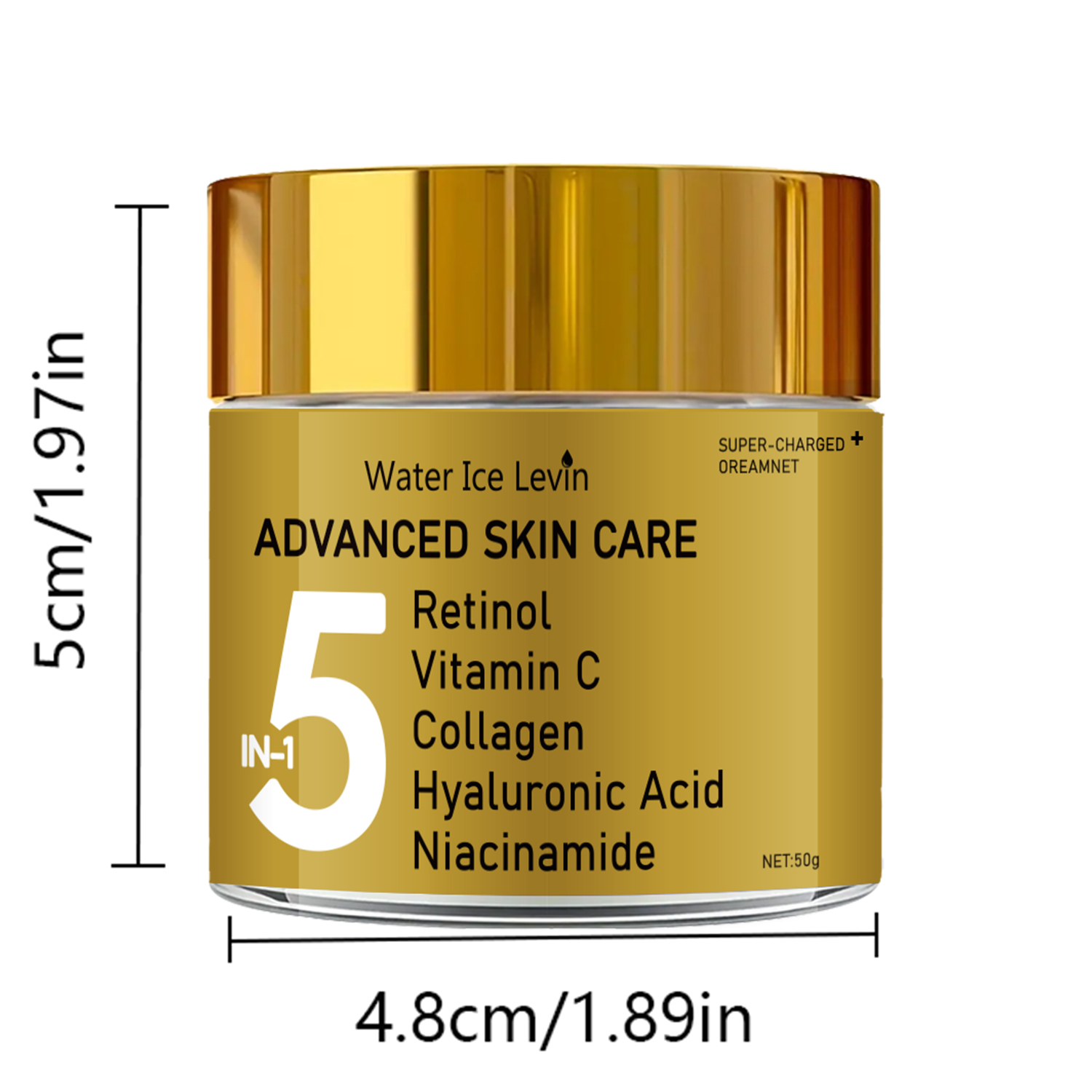 5-in-1 Facial Moisturizing Cre - Retinol Vitamin A Cream บทวิจารณ์และราคา