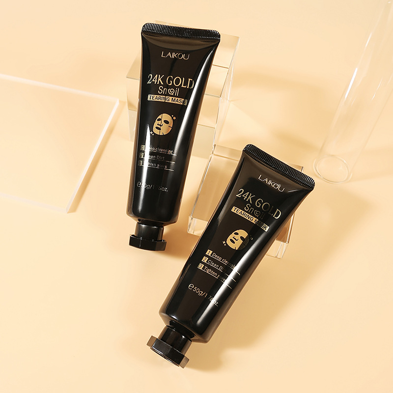 LAIKOU 24K Gold Sakura Peeling - Snail Cream Gel บทวิจารณ์และราคา