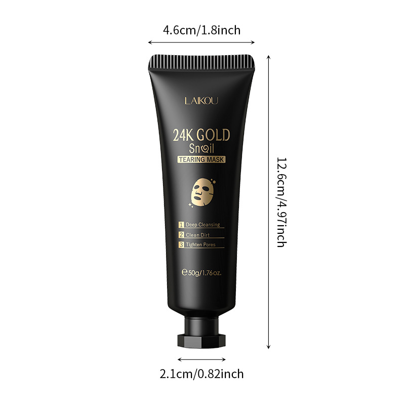 LAIKOU 24K Gold Sakura Peeling - Snail Cream Gel บทวิจารณ์และราคา
