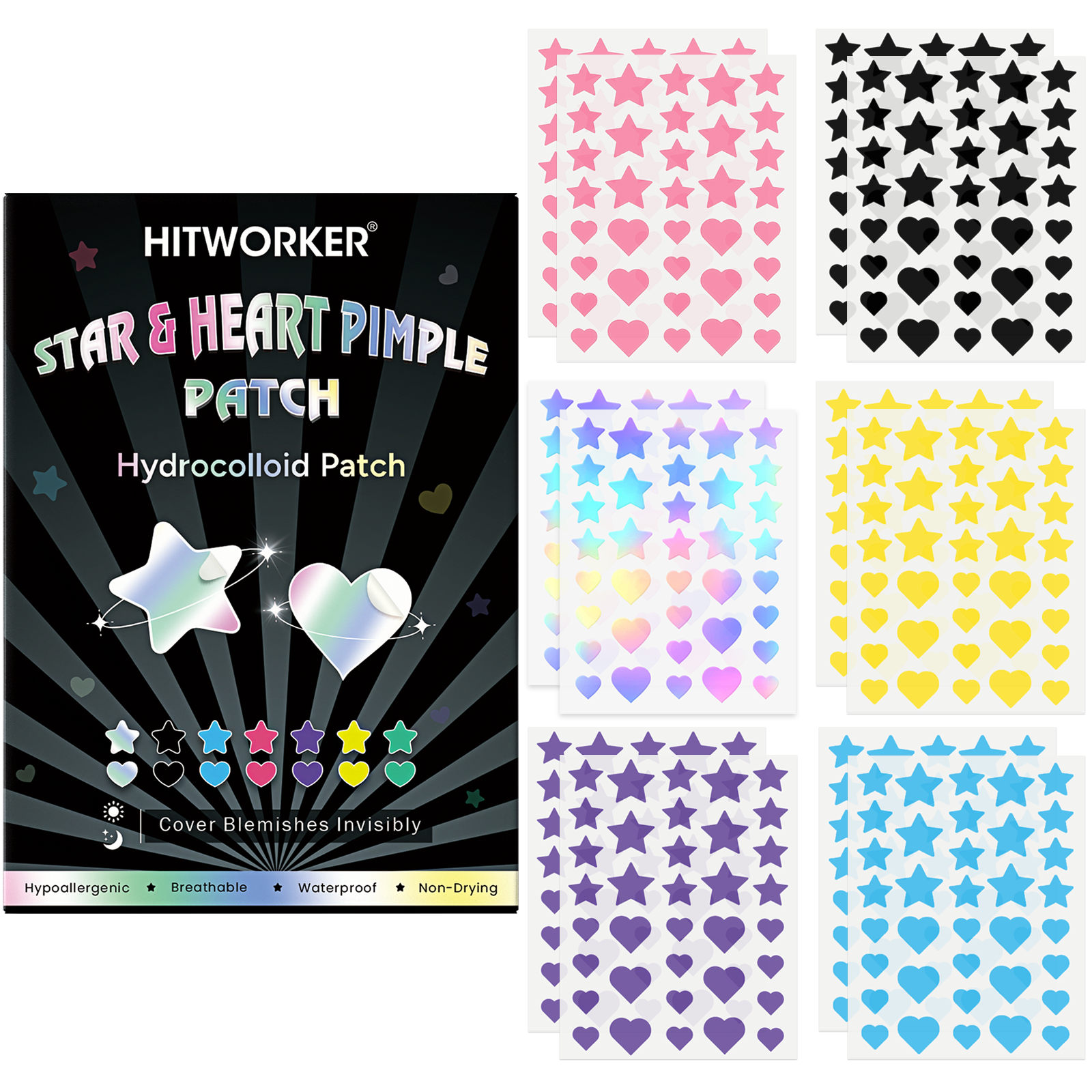 432 pieces/box of acne patches - Skincare Salicylic Acid บทวิจารณ์และราคา