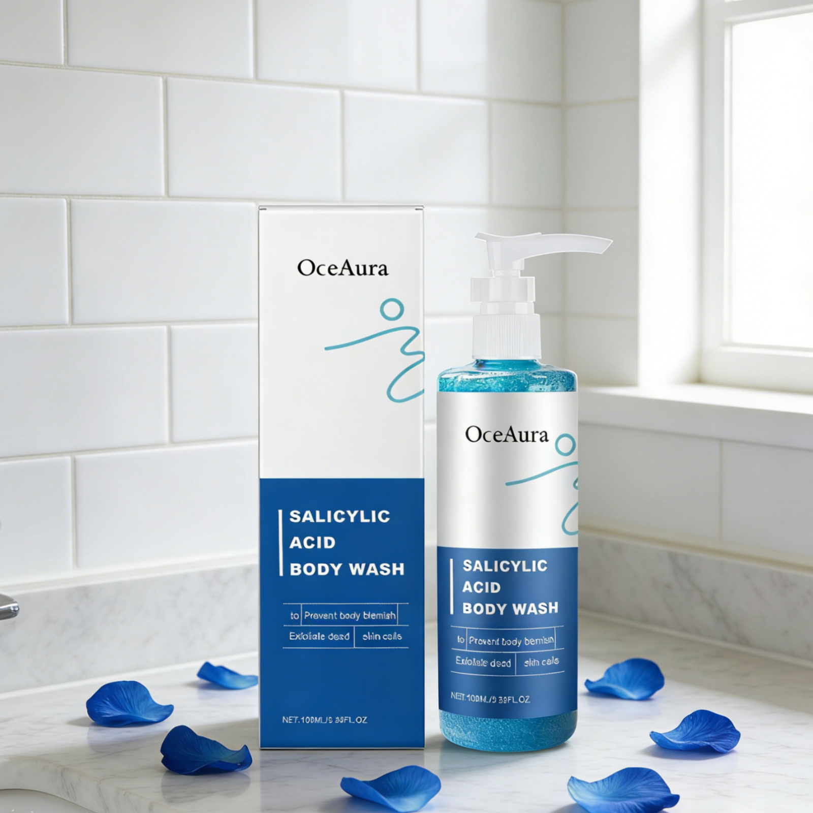 OceAura Salicylic Acid Shower  - Aha Bha Exfoliant บทวิจารณ์และราคา